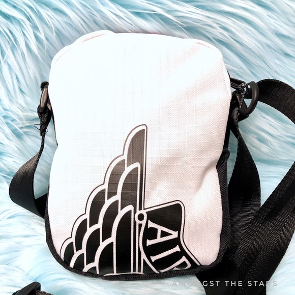 Jordan Bags Nike Air Jordan Wings Crossbody White Taping Bag Poshmark